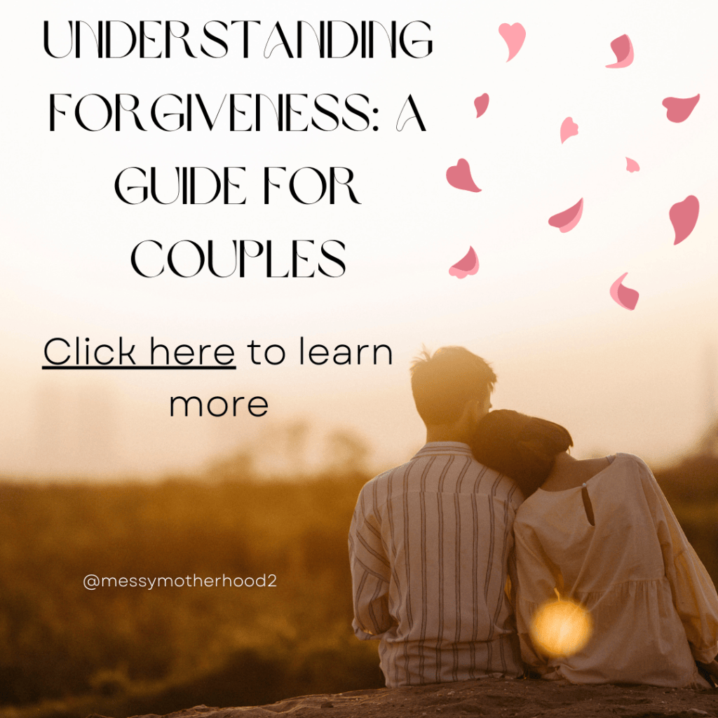 Understanding Forgiveness: A Guide for&nbsp;Couples